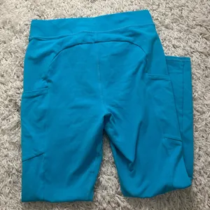 Alo Yoga Women's 7/8 High-Waist Checkpoint Leggings aqua blue size medium thumbnail 7
