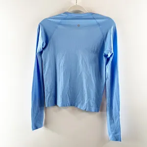 Lululemon Swiftly Tech Long Sleeve Running T-Shirt 2.0 Race Length Blue 8 thumbnail 7