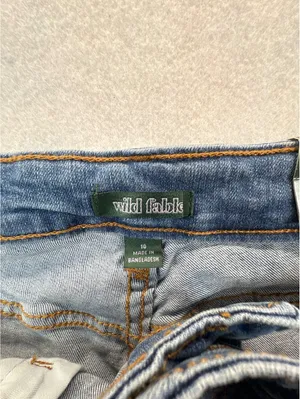 Wild Fable Women’s Size 10 Highest Rise Skinny Distressed Jeans Medium Wash thumbnail 8
