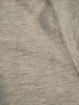 Madewell women’s Perfect Crewneck Tee Allday Jersey light heather gray Sz S NWT thumbnail 5