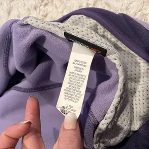 LL Bean Jacket Women’s Large Purple Polartec Full Zip Fleece Vest Outdoor Hiking thumbnail 8