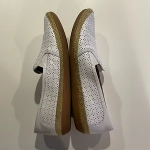 Clark’s Elaina Ruby Red White Espadrilles Women’s size 10 thumbnail 7