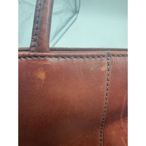Etienne‎ Aigner Satchel Bag Womens Small Brown Leather Top Handle Logo Purse thumbnail 6