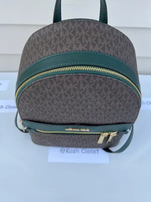 MK Kenly Medium Backpack - Racing Green thumbnail 7