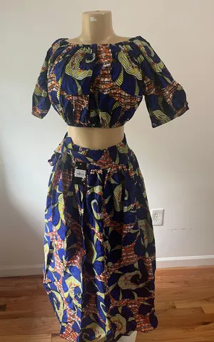 Skirt And Top Blue Size XL thumbnail 3