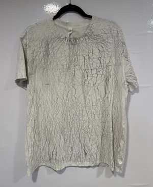 Lululemon All Yours Vitasea White Crackle-Print Short Sleeve T-Shirt thumbnail 1