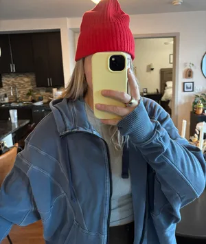 Free People Movement Blue Zip Up   thumbnail 1