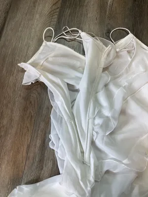 NWT Abercrombie & Fitch All-Over Ruffle Mini Dress thumbnail 10