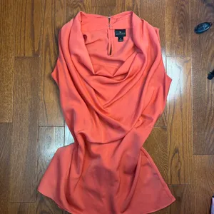 Worthington cowl neck coral tank S thumbnail 3