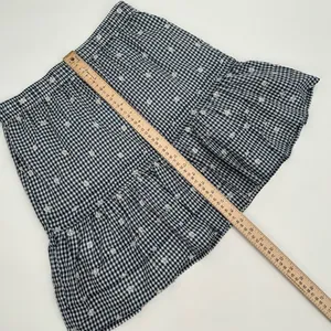 MADEWELL Embroidered Tiered Pull-on Mini Skirt Gingham Check Women’s S thumbnail 9