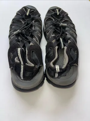 SOLD Keen Women’s Gray and Black Closed-Toe Hiking Water Sandals thumbnail 6