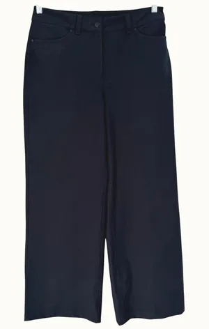 Lululemon City Sleek Size 29 Wide-Leg High-Rise Pant Light Utilitech Black- FLAW thumbnail 1