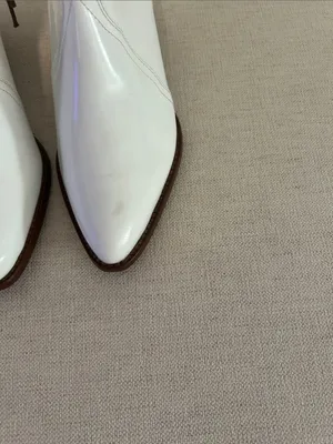 FREE PEOPLE New Frontier Western Boot, White, a size EU40/9.5-10, NWT FLAW thumbnail 13