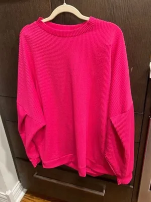 Eldridge sweatshirt pink size large‎ thumbnail 1