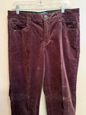 🦄🦄🦄BOGOHO 🦄🦄🦄Democracy Corduroy Slim Pants in Plum-14 thumbnail 2