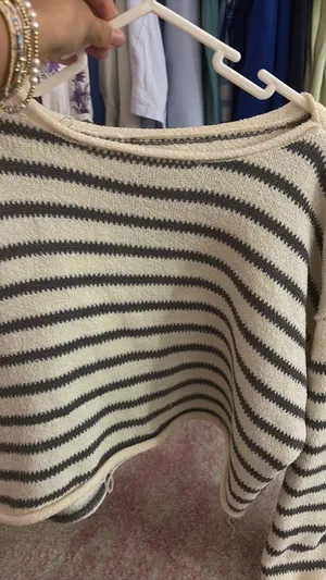 Striped Sweater Multiple thumbnail 2
