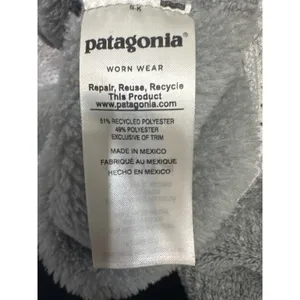 Patagonia Womens Re-Tool Snap-T‎ Fleece Pullover Grey Medium thumbnail 6