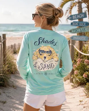 Lauren James Women’s XL Shady Dog Graphic Long Sleeve Performance Shirt thumbnail 2