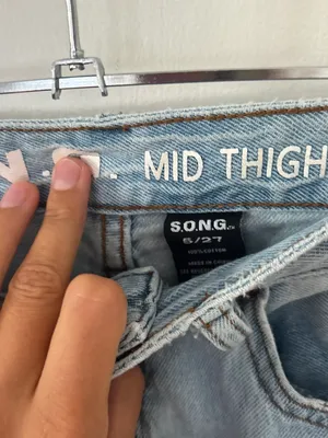 Jean Jorts Blue Size 27 thumbnail 5