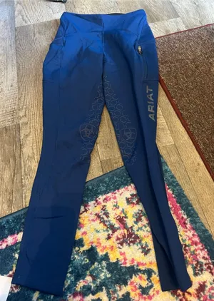 Ariat Performance Riding Tights - Deep Blue thumbnail 1