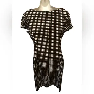 Nanette Lepore Check Me Out Dress Sz. 8 Gingham Full Zip Cottagecore Coquette thumbnail 9