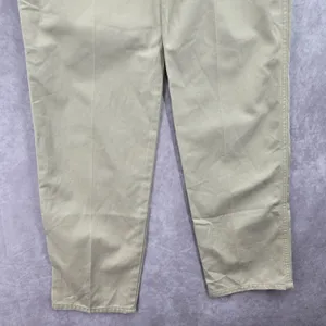 Wrangler Casual Tan Long Tapered Business Cotton Work Formal Pleat Pants 6x36‎ thumbnail 8