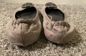 Tory Burch Flats Gray & Silver Flats thumbnail 3