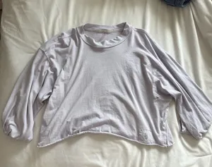 Purple Free People Top thumbnail 1