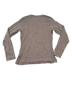 Icebreaker women's medium merino 200 Long Sleeve purple thumbnail 8