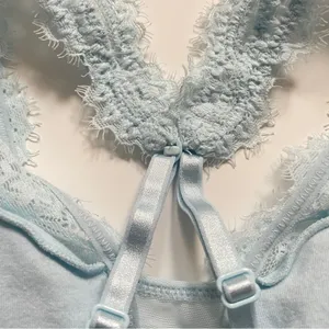 Aerie Eyelash Lace Plunge Bralette‎ Women’s size Medium thumbnail 9