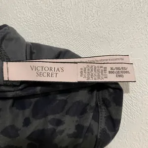 Victoria’s Secret Leopard Print Bralette Bra XL Black Sheer Lounge thumbnail 4