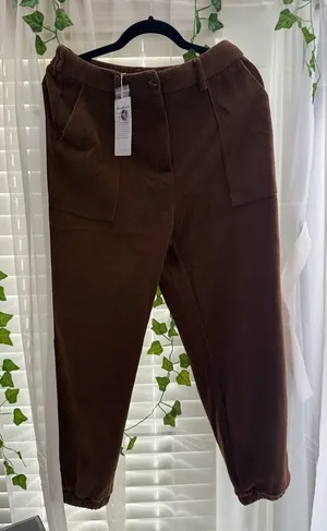 Brown Corduroy Pants Size M thumbnail 1