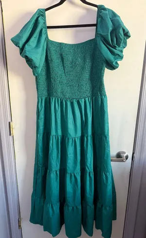 PRETTYGARDEN Forest Green Dress thumbnail 1