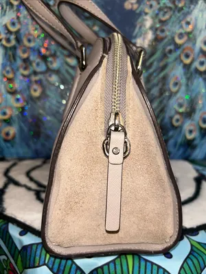 kate spade taupe Small dome satchel with gold Hardware & Removable Strap thumbnail 6