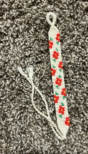 Handmade Flower Bracelet Multi thumbnail 1