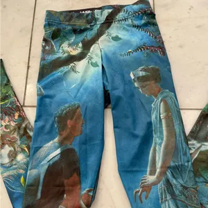 Blackmilk Enchanted Blue Leggings thumbnail 1