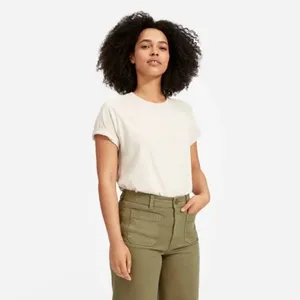Everlane Wide Leg Crop Pants Patch Pockets thumbnail 5