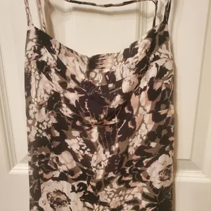 Free People Intimately People Floral Dress Green and Pink Size Small thumbnail 4