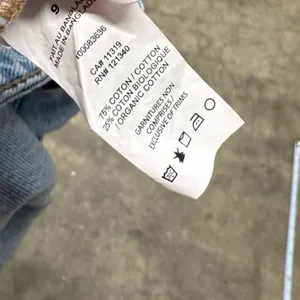 Garage 90s straight leg Jeans raw hem thumbnail 6