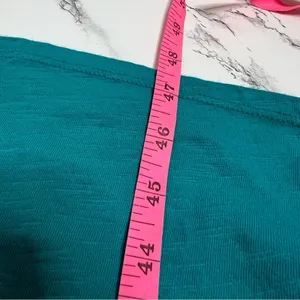 by‎ Anthropologie smocked bodice flounce hem maxi dress turquoise blue Sz XS thumbnail 7