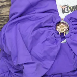 NWT Miken Juniors Shell-Trim Tube Dress I9864M110 Passion Flower Purple S thumbnail 6
