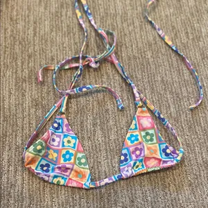 Blackbough Floral Bikini Top thumbnail 1