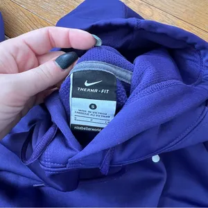 Purple Nike Hoodie size S thumbnail 3
