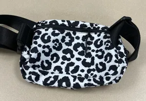 Iris & Rainbow Original Iris Crossbody Bag, Black/White Leopard - NWOT thumbnail 3