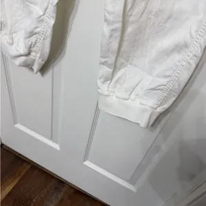 Faherty Arlie‎ Day White Jogger Pants size XL linen thumbnail 5