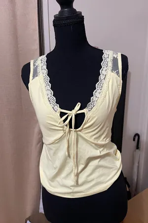 Top blouse Yellow thumbnail 1