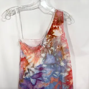Princess Polly Size 0 Jumpsuit Handmade Tie‎ Dye One Shoulder Wide Leg 988 thumbnail 7