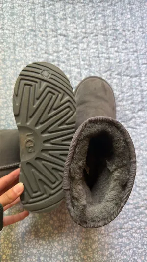Grey UGG Boots thumbnail 3