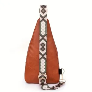 Vintage Bohemian Crossbody Bag - Beige thumbnail 5