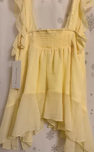 Sunny Day Ruffle Top  thumbnail 4